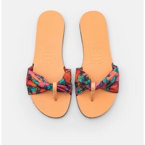 Havaianas You St. Tropez Shine Flip Flops Sandal sz 11/12W (41-42)